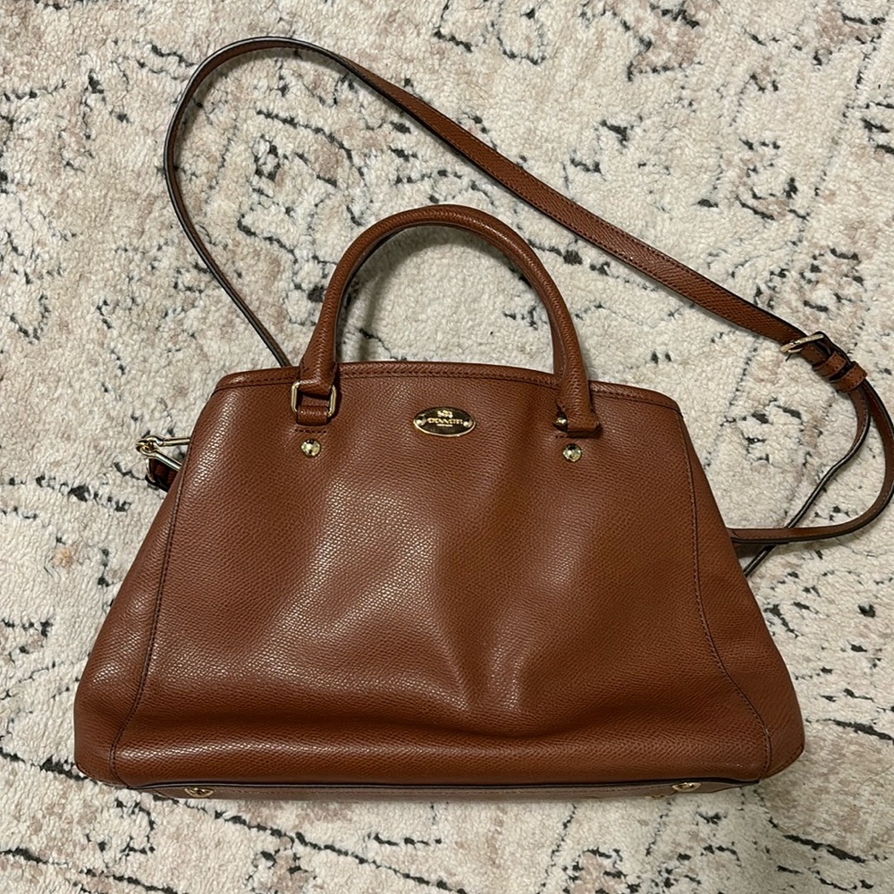 Coach leather purse